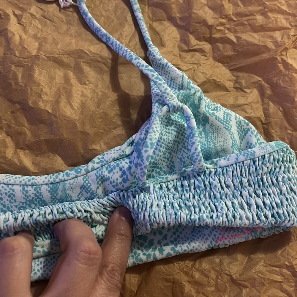 Tori Praver top- Cabo Top snake Azul - Picture 4 of 7